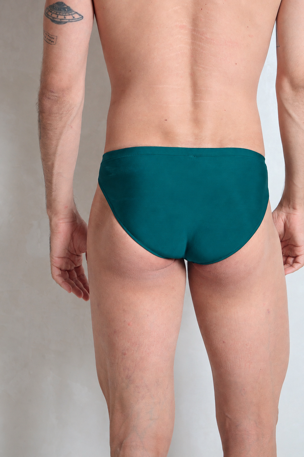 BAÑADOR SLIP AZUL PETRÓLEO