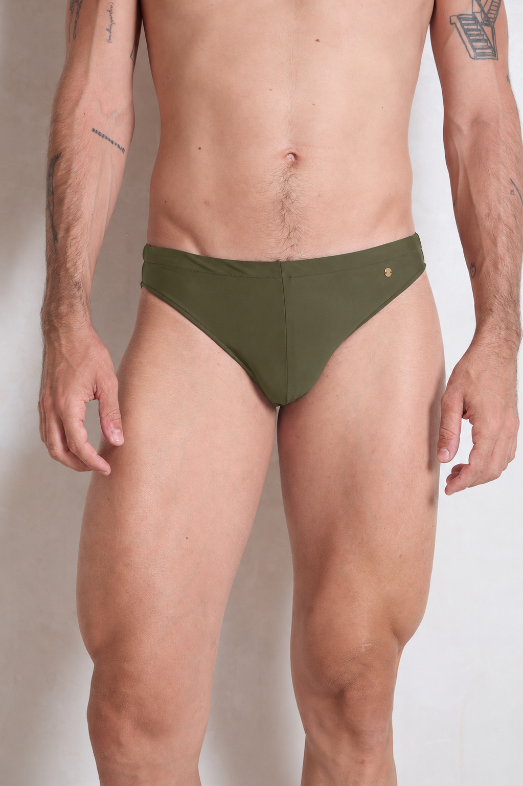 BAÑADOR SLIP CAQUI
