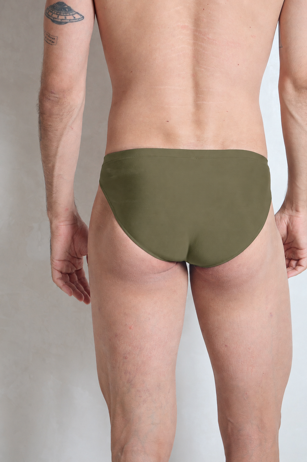 BAÑADOR SLIP CAQUI
