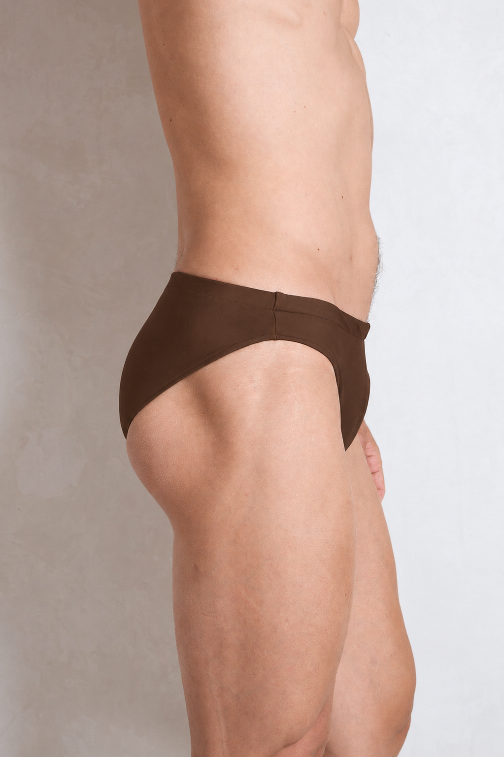 BAÑADOR SLIP MARRÓN