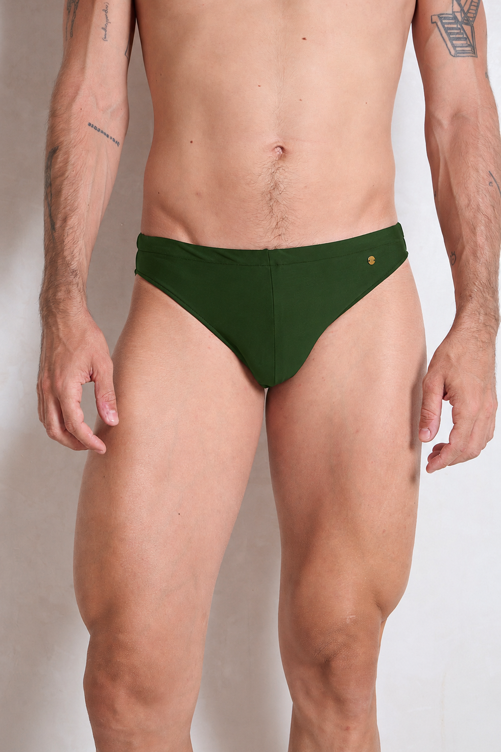 BAÑADOR SLIP VERDE BOSQUE