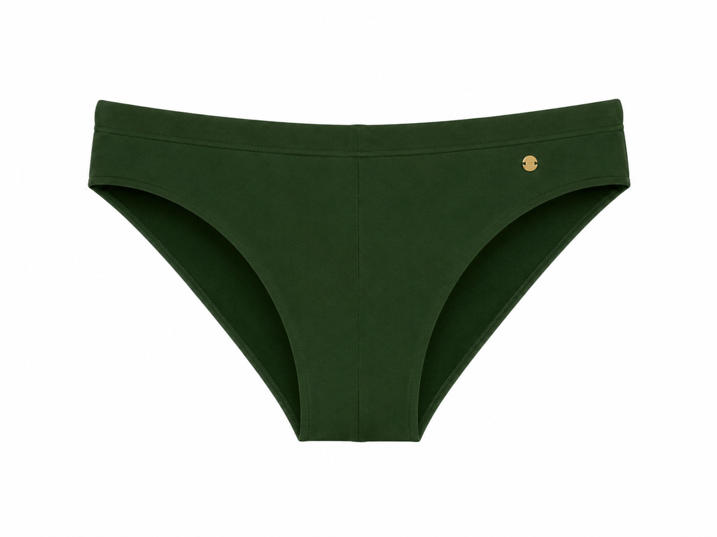 BAÑADOR SLIP VERDE BOSQUE